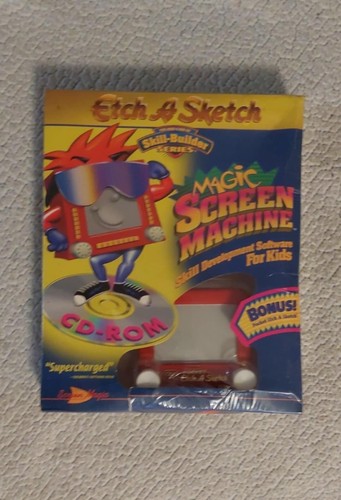 Etch sketch magic - magic, screen