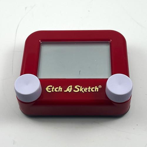 Etch sketch red - a, screen