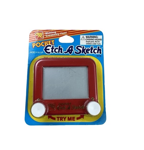 Vintage travel etch sketch - a,