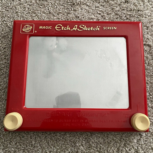 Ohio art etch sketch - etch,