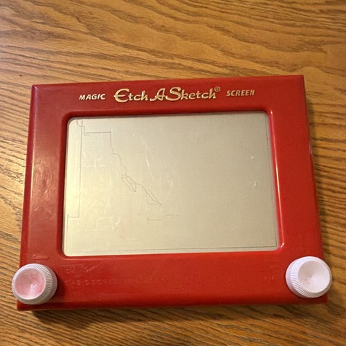Etch sketch magic screen - etch-a-sketch,