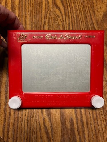 Vintage etch sketch ohio - etch, art