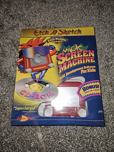 Etch sketch magic screen - etch-a-sketch,