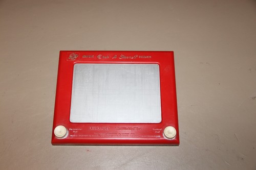 Vintage etch sketch - a, no.