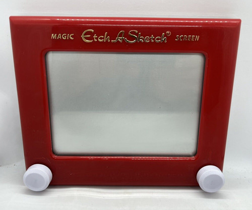 Magic etch sketch screen - a,
